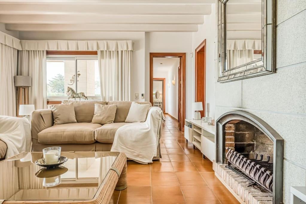 La Calma Espectacular Villa Con Jardin Y Piscina En Menorca S'Algar Extérieur photo