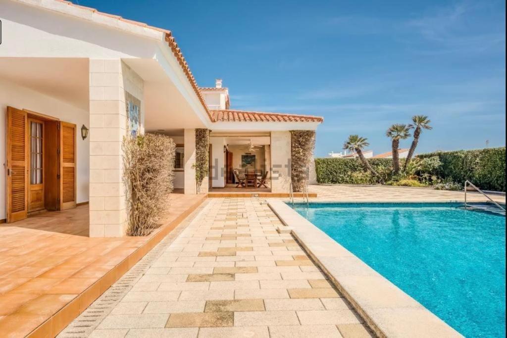 La Calma Espectacular Villa Con Jardin Y Piscina En Menorca S'Algar Extérieur photo