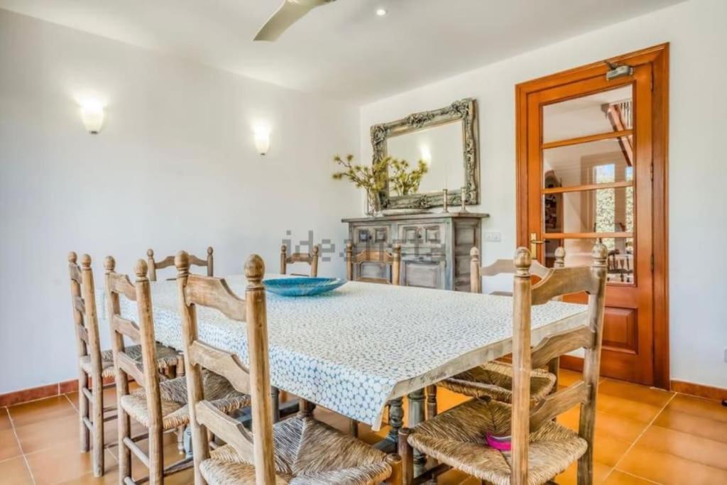 La Calma Espectacular Villa Con Jardin Y Piscina En Menorca S'Algar Extérieur photo
