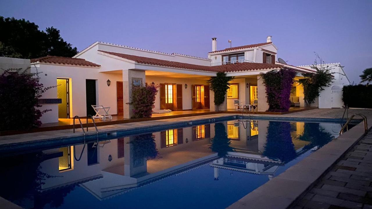 La Calma Espectacular Villa Con Jardin Y Piscina En Menorca S'Algar Extérieur photo