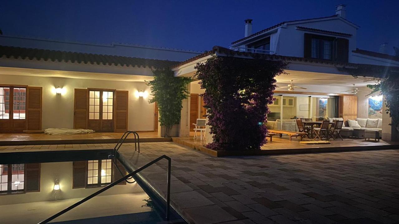 La Calma Espectacular Villa Con Jardin Y Piscina En Menorca S'Algar Extérieur photo